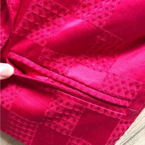 Vintage Louis Feraud Made in West Germany Short Sleeve Blazer in Hot Pink Size 4 - Picture 9 of 11